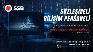 SSB Bilişim Personeli Alımı: 13 Uzman, Maaşlar