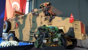 TSK’ya Yerli TUNA Motor Entegreli KİRPİ-2 Teslimatı