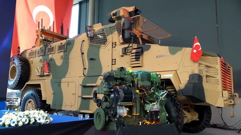 TSK’ya Yerli TUNA Motor Entegreli KİRPİ-2 Teslimatı
