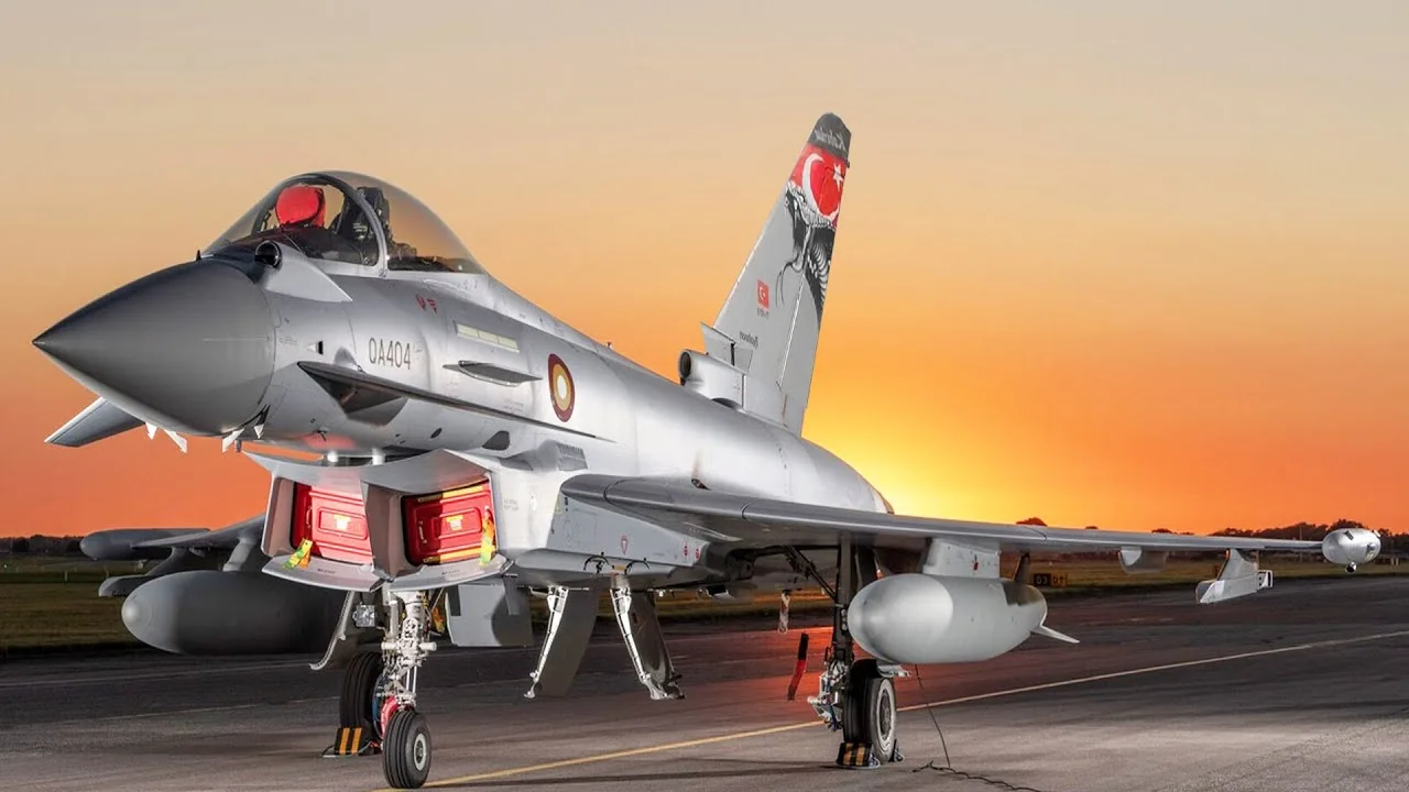 Türkiye’nin 20 Eurofighter Typhoon’u İçin Üretim Başladı