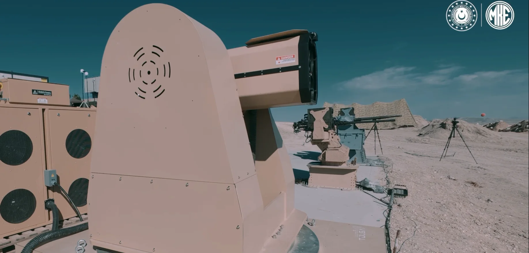 MKE TOLGA Lazeri 760 Metrede Dronu Vurdu